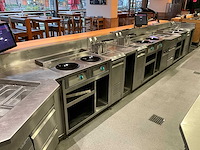 Frontcooking counter met apparatuur & afzuigkap (combinatiekavel 26 t/m 37) - afbeelding 12 van  12