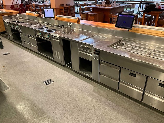 Frontcooking counter met apparatuur (combinatiekavel 14 t/m 20) - afbeelding 6 van  11