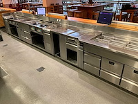 Frontcooking counter met apparatuur (combinatiekavel 14 t/m 20) - afbeelding 6 van  11