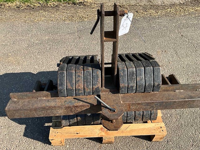 Frontgewicht set ‘450 kg’ - afbeelding 4 van  5