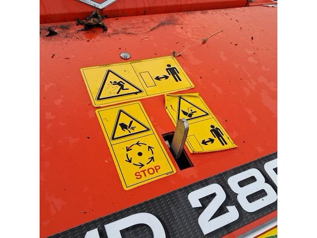 Frontmaaier, kuhn, gmd280f-ff, oranje, 2022 - afbeelding 7 van  32