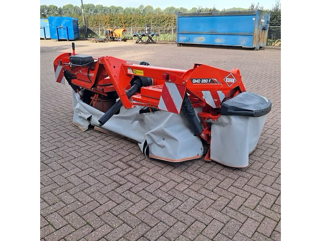 Frontmaaier, kuhn, gmd280f-ff, oranje, 2022 - afbeelding 29 van  32