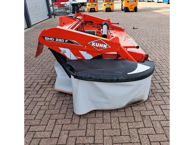 Frontmaaier, kuhn, gmd280f-ff, oranje, 2022 - afbeelding 30 van  32