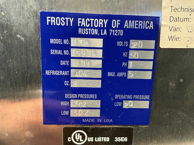 Frosty factory 113a softijsmachine - afbeelding 3 van  3