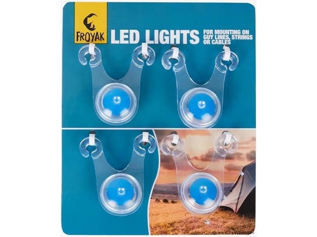 Froyak ledlichten 4stuks per set - afbeelding 2 van  6