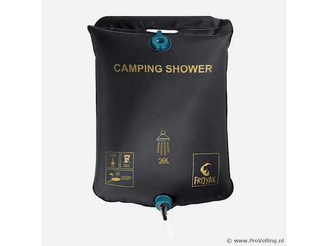 Froyak opvouwbaar campingdouche - afbeelding 1 van  3