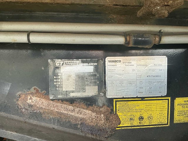 Fruehauf - 2003 - oncrs 32-220 a - oplegger - afbeelding 8 van  36