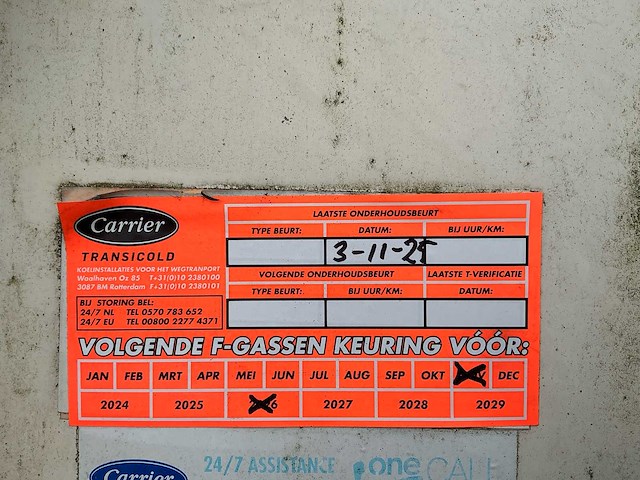 Fruehauf - 2003 - oncrs 32-220 a - oplegger - afbeelding 26 van  36