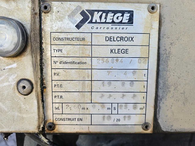 Fruehauf - 2015 - fsrms4 - oplegger - afbeelding 5 van  25