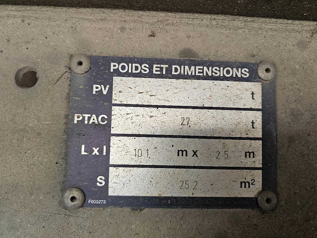 Fruehauf - 2015 - fsrms4 - oplegger - afbeelding 6 van  25