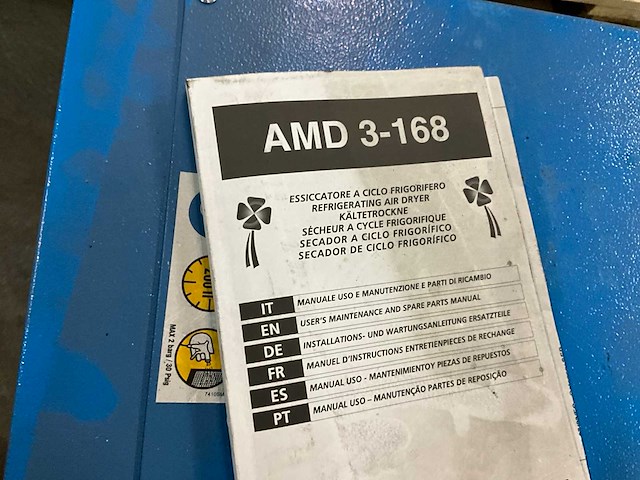 Fruilair amd9/ac persluchtkoeldroger - afbeelding 5 van  6