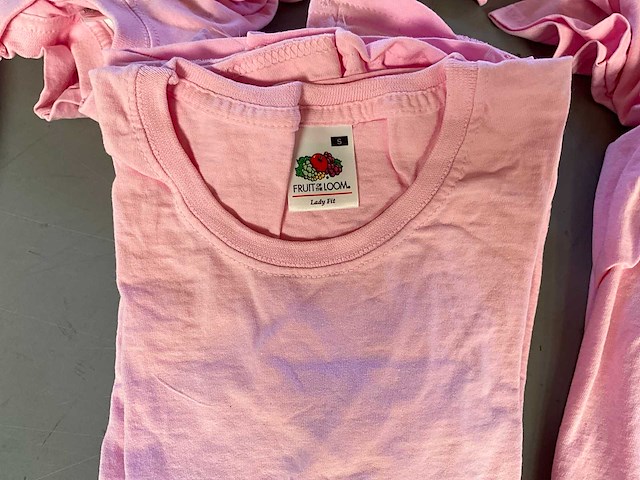 Fruit of the loom shirt diverse maten (s/m/l) (55x) - afbeelding 6 van  7