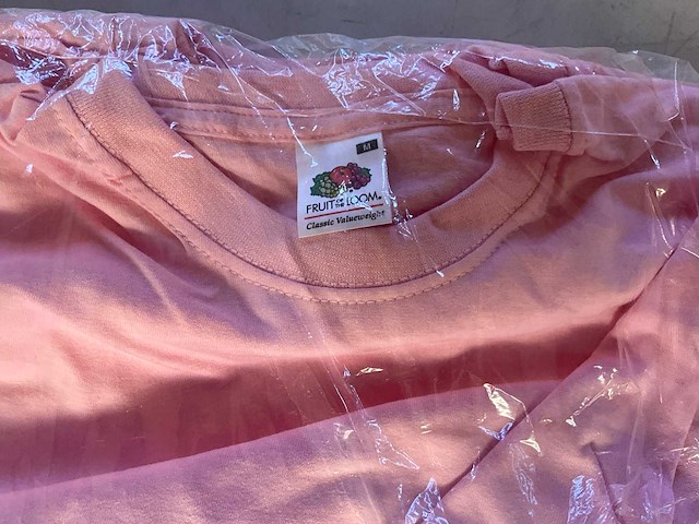 Fruit of the loom shirt diverse maten (s/m/l) (55x) - afbeelding 7 van  7