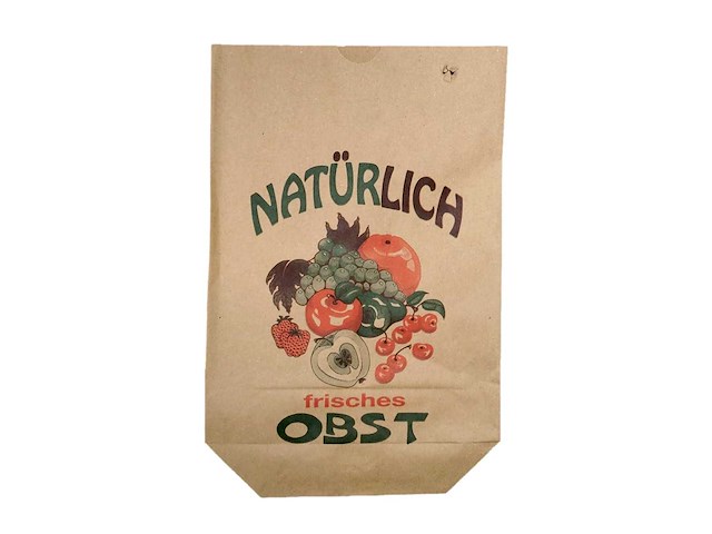 Fruit & vegetables bag 1 kg maat 20 (6000x) - afbeelding 1 van  1