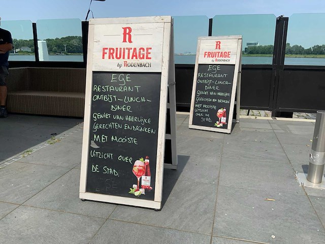 Fruitage rodenbach stoepbord (2x) - afbeelding 3 van  6