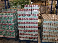 Fruitdrank arizona green tea peach. 165 trays a 12 stuks 33 cl. totaal 1980 blikken. tht 7-26. bod is inclu... - afbeelding 1 van  3