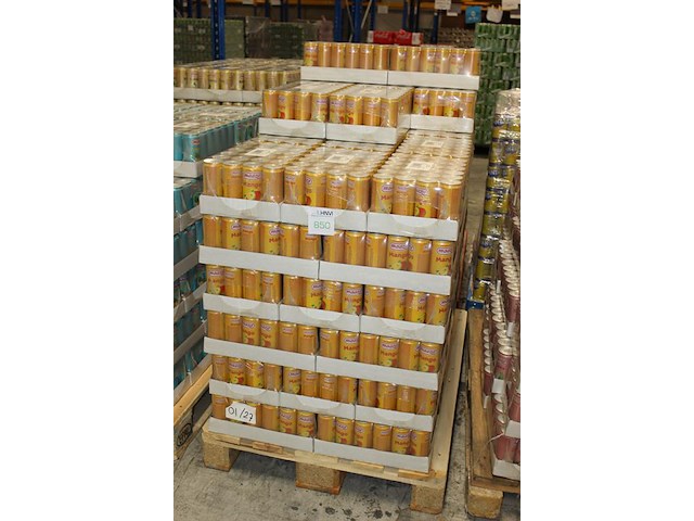 Fruitdrank maaza mango. 67 trays a 24 stuks 33 cl. totaal 1608 blikken. tht 1-27. bod is inclusief 241,20 e... - afbeelding 2 van  3