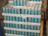 Fruitdrank maaza tropical. 58 trays a 24 stuks 33 cl. totaal 1392 blikken. tht 2-27. bod is inclusief 208,8... - afbeelding 2 van  3