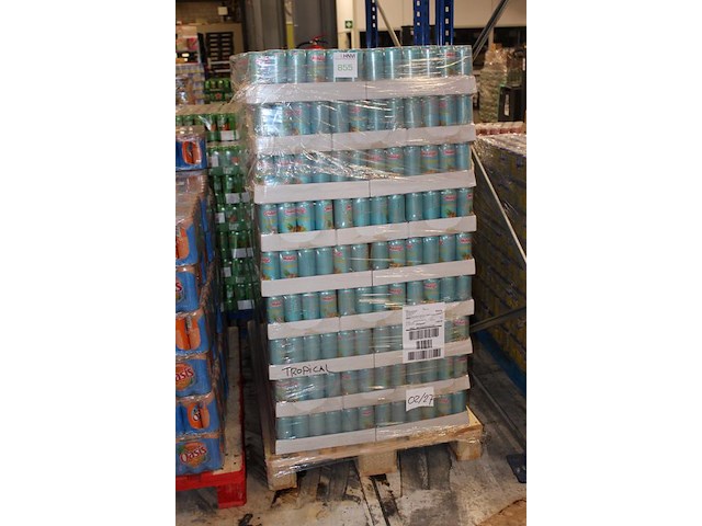 Fruitdrank maaza tropical. 90 trays a 24 stuks 33 cl. totaal 2160 blikken. tht 2-27. bod is inclusief 324 ... - afbeelding 2 van  3