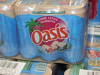 Fruitdrank oasis cassis. 64 trays a 24 stuks 33 cl. totaal 1536 blikken. tht 1-26. bod is inclusief 230,40 ... - afbeelding 3 van  3