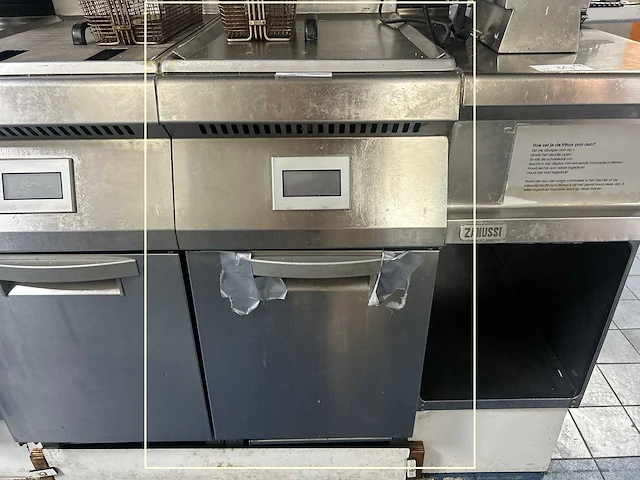 Fry logic - fls 300 - professionele rvs friteuse 22 liter met 1 frituurmand - afbeelding 1 van  6