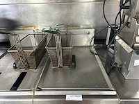 Fry logic - fls 300 - professionele rvs friteuse 22 liter met 1 frituurmand - afbeelding 2 van  6