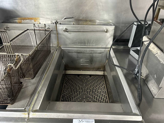 Fry logic - fls 300 - professionele rvs friteuse 22 liter met 1 frituurmand - afbeelding 6 van  6