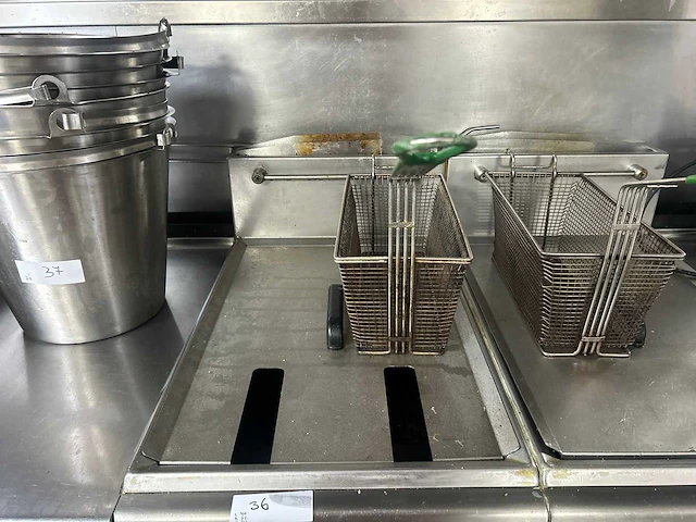 Fry logic - fls 300 - professionele rvs friteuse 22 liter met 1 frituurmand - afbeelding 5 van  7