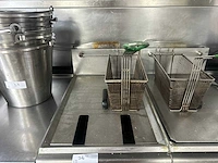 Fry logic - fls 300 - professionele rvs friteuse 22 liter met 1 frituurmand - afbeelding 5 van  7