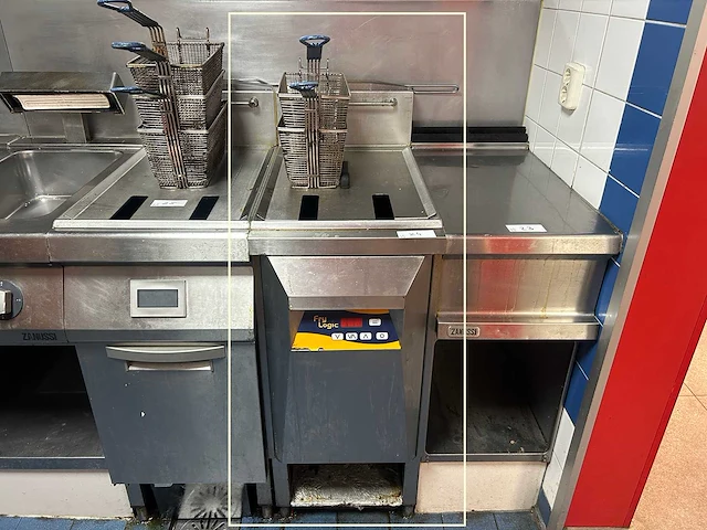 Fry logic - professionele rvs friteuse met 2 frituurmanden - afbeelding 1 van  7