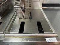 Fry logic - professionele rvs friteuse met 2 frituurmanden - afbeelding 3 van  7