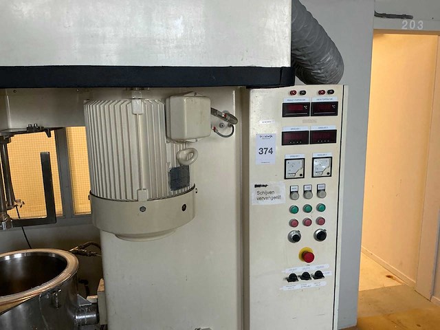 Fryma dissolver meng machine - afbeelding 4 van  9