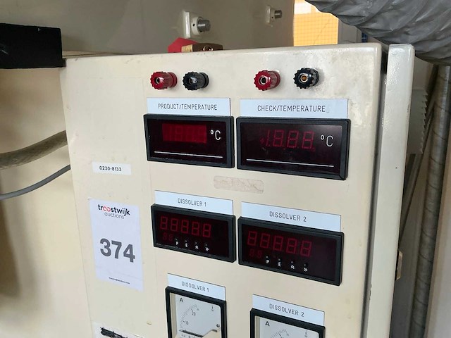 Fryma dissolver meng machine - afbeelding 5 van  9