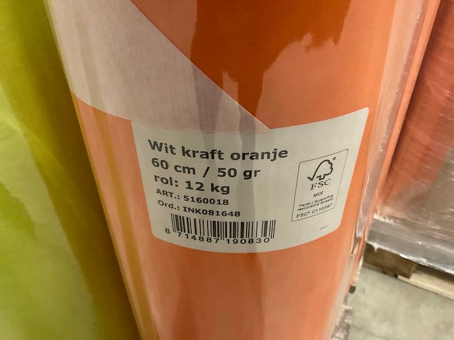 Fsc mix inpakpapier op rol (12x) - afbeelding 3 van  7