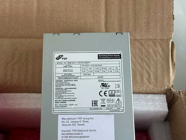 Fsp - fsp220-60mpc - pc netvoeding - afbeelding 4 van  4