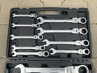 Ftools 13pcs flexible gear wrench steek- en ringsleutel - afbeelding 5 van  6