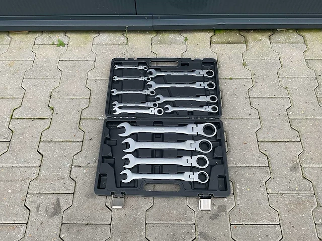 Ftools 13pcs flexible gear wrench steek- en ringsleutel - afbeelding 4 van  6