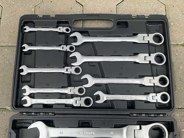 Ftools 13pcs flexible gear wrench steek- en ringsleutel - afbeelding 5 van  6