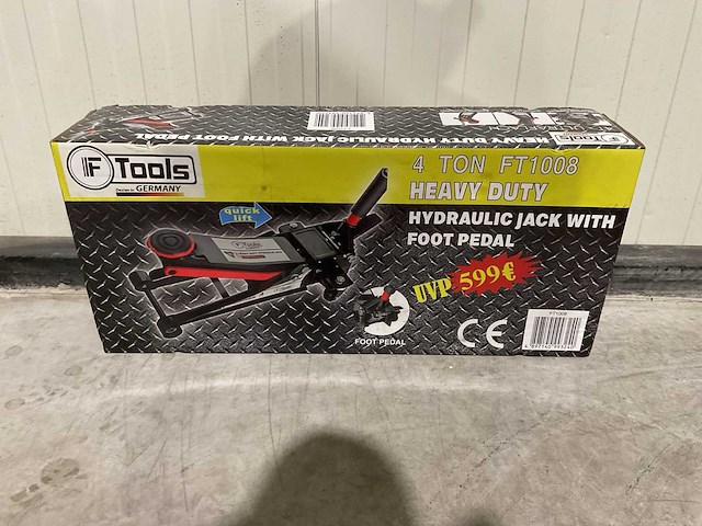 Ftools 4 ton ft1008 voet pendaal garagekrik - afbeelding 36 van  57