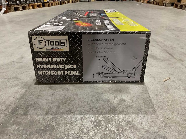 Ftools 4 ton ft1008 voet pendaal garagekrik - afbeelding 45 van  57