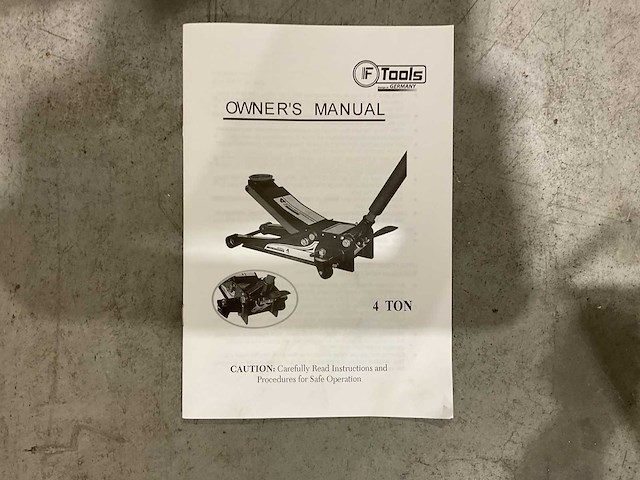Ftools 4 ton ft1008 voet pendaal garagekrik - afbeelding 6 van  40