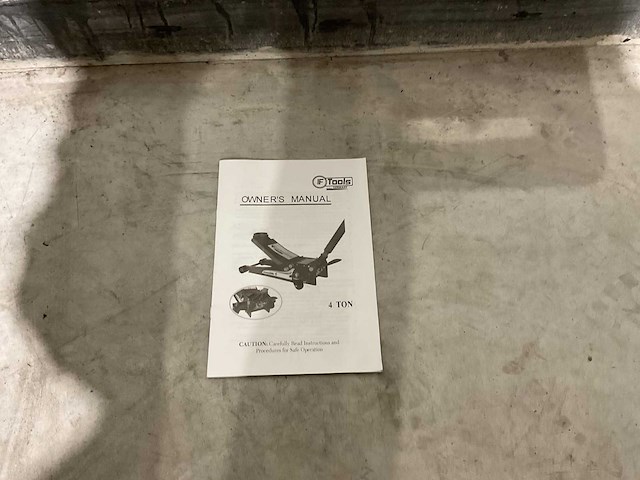 Ftools 4 ton ft1008 voet pendaal garagekrik - afbeelding 30 van  57