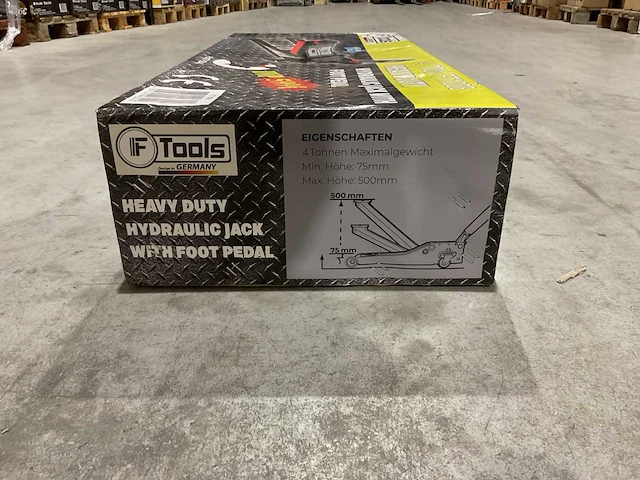 Ftools 4 ton ft1008 voet pendaal garagekrik - afbeelding 45 van  57