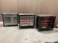 Ftools tool trolley black & red gereedschapswagen - afbeelding 19 van  76