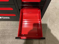 Ftools tool trolley black & red gereedschapswagen - afbeelding 29 van  57