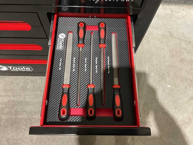 Ftools tool trolley black & red gereedschapswagen - afbeelding 12 van  51