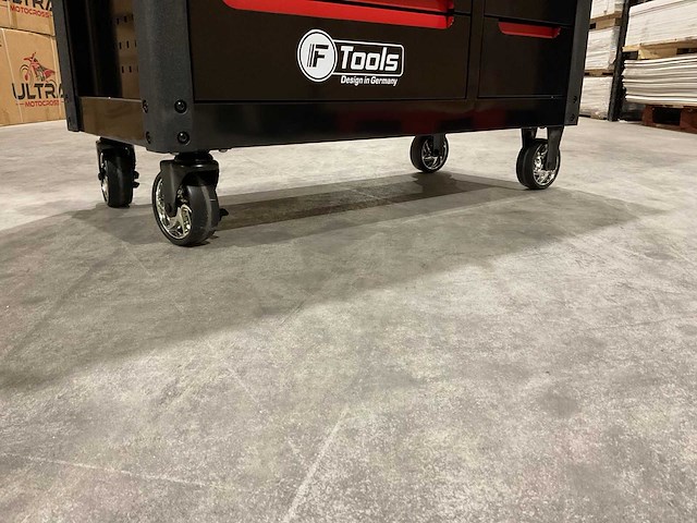 Ftools tool trolley black & red gereedschapswagen - afbeelding 46 van  51
