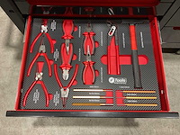 Ftools tool trolley black & red gereedschapswagen - afbeelding 9 van  76