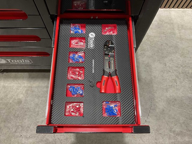 Ftools tool trolley black & red gereedschapswagen - afbeelding 12 van  76