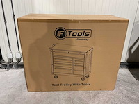 Ftools tool trolley black & red gereedschapswagen - afbeelding 28 van  76